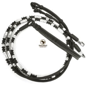 Romal Reins – Sterling Overlay – Brown t