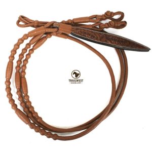Romal Reins – Kangaroo Caramel – 16 Plait t