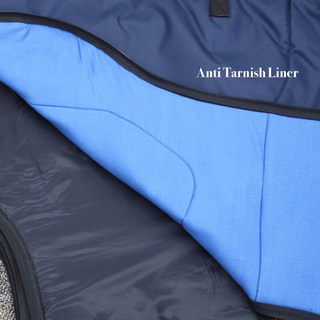 Padded Saddle Case-W/ Hagerty Tarnish Preventing Cloth With R-22 Liner - Image 3
